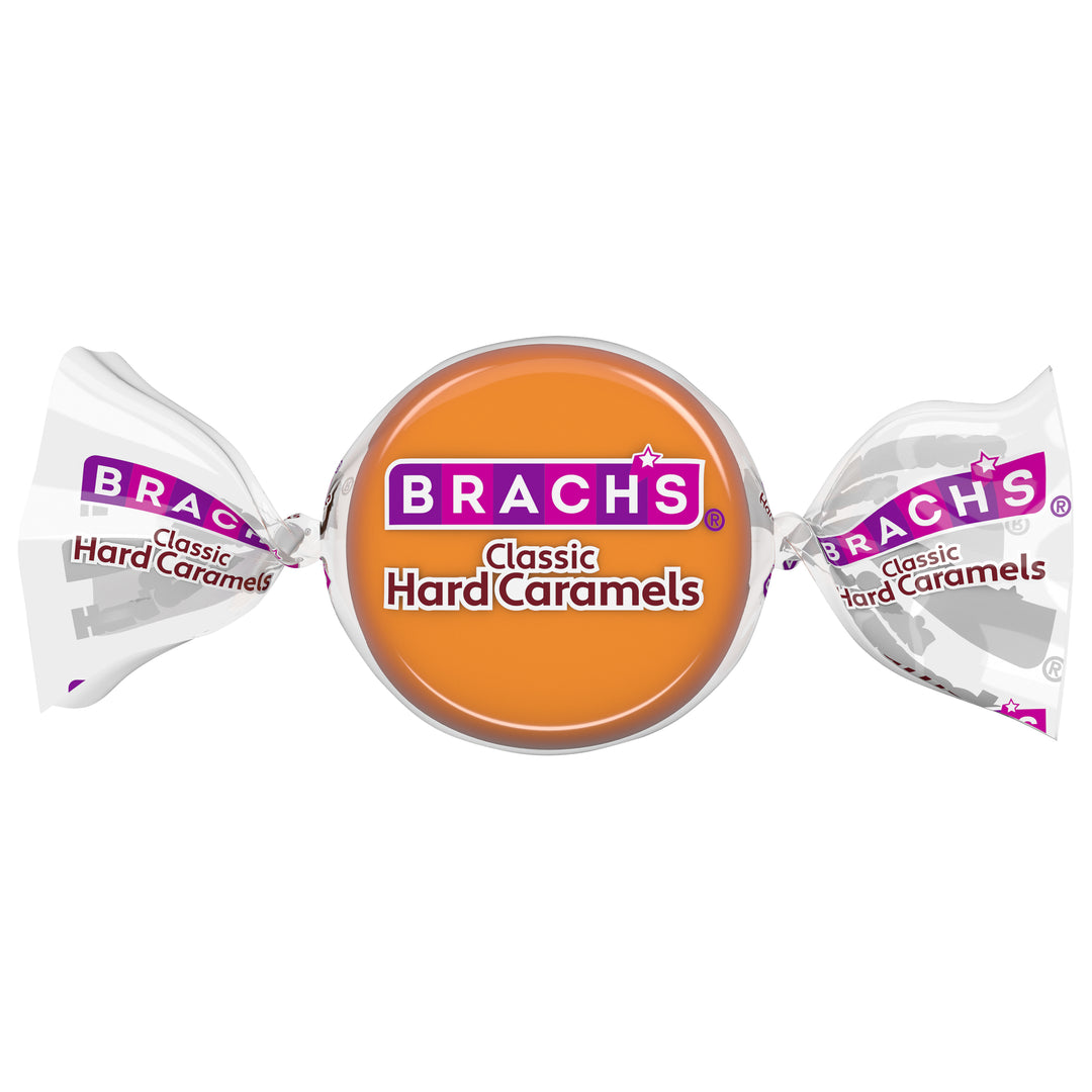 Brachs Caramel Nips Candies Peg-3.25 oz.-12/Case
