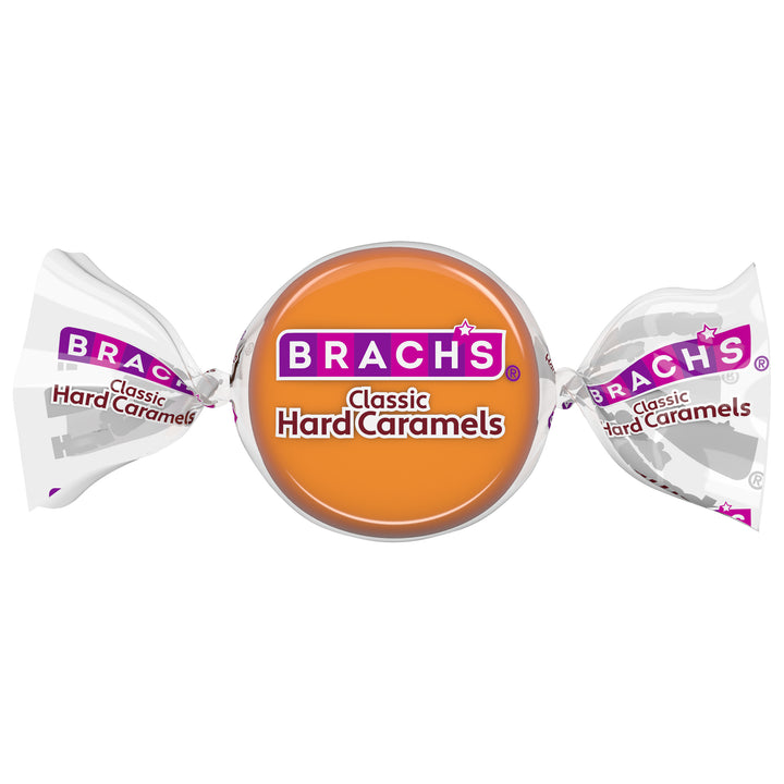 Brachs Caramel Nips Candies Peg-3.25 oz.-12/Case