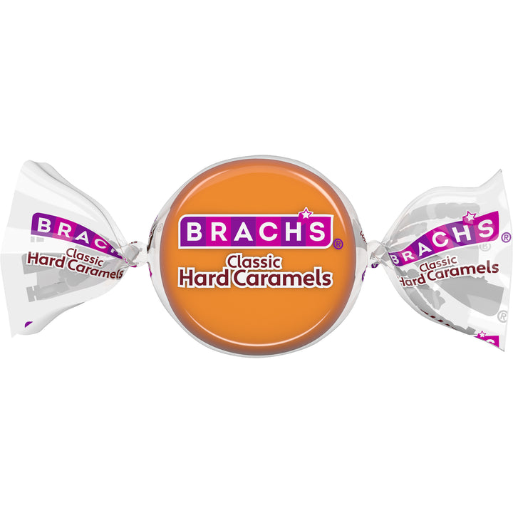 Brachs Caramel Nips Candies Peg-3.25 oz.-12/Case