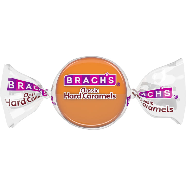 Brachs Caramel Nips Candies Peg-3.25 oz.-12/Case