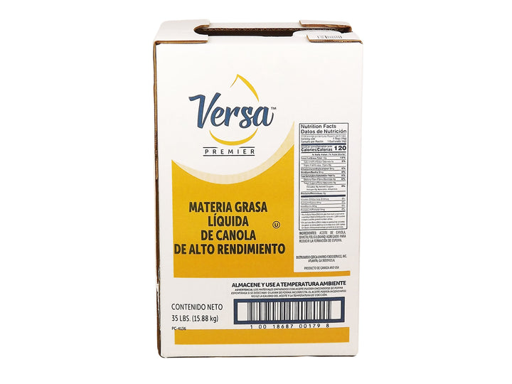 Versa Premier Hpcanola Liquid Shortening-1 Count-1/Box-1/Case