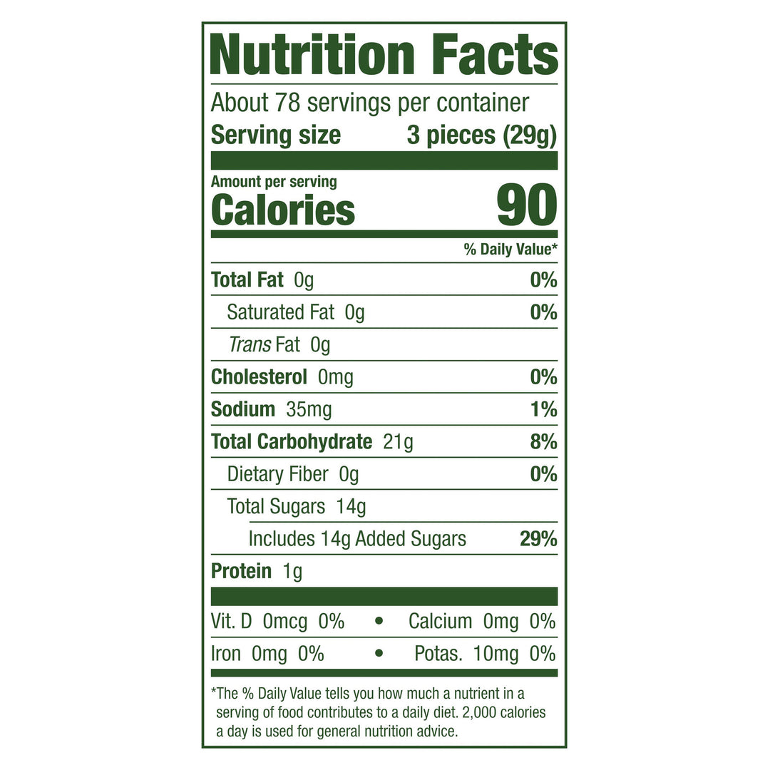 Black Forest Gummi Gummy Worms-80 oz.-6/Case