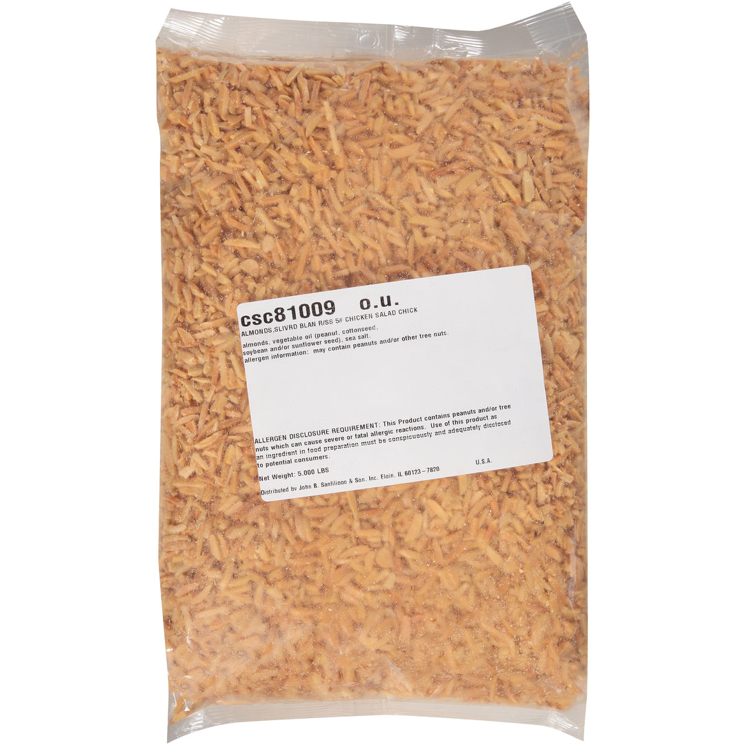 Chicken Salad Chick Chicken Salad Chick Almonds Slivered Blanched Roasted Sea Salt-5 lbs.-1/Case