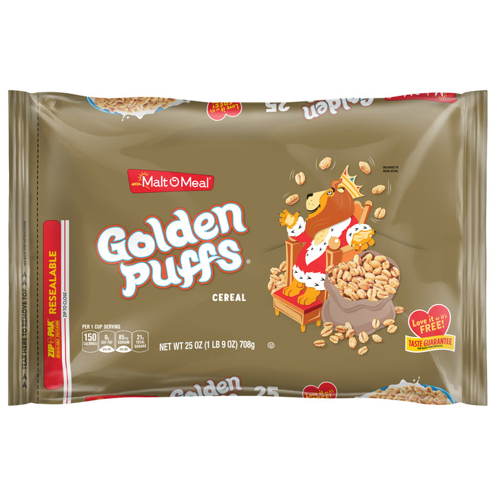 Malt O Meal Golden Puffs-25 oz.-6/Case