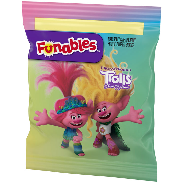 Licensed Fruit Snack Funables Trolls Fruit Flavored Snacks oz. Pouches-8 oz.-8/Case