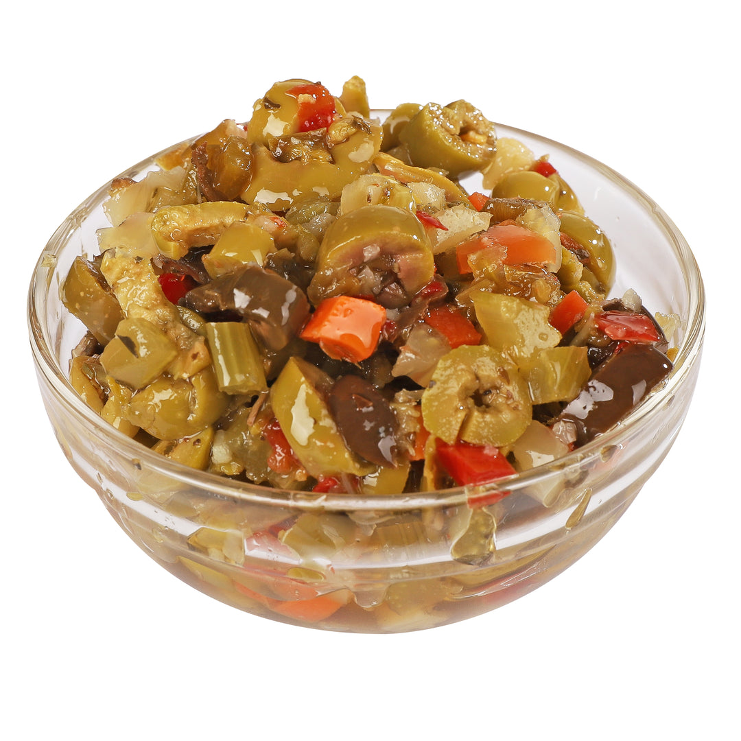 Savor Imports Mild Muffuletta Salad In Pouches-3.5 lbs.-7/Case