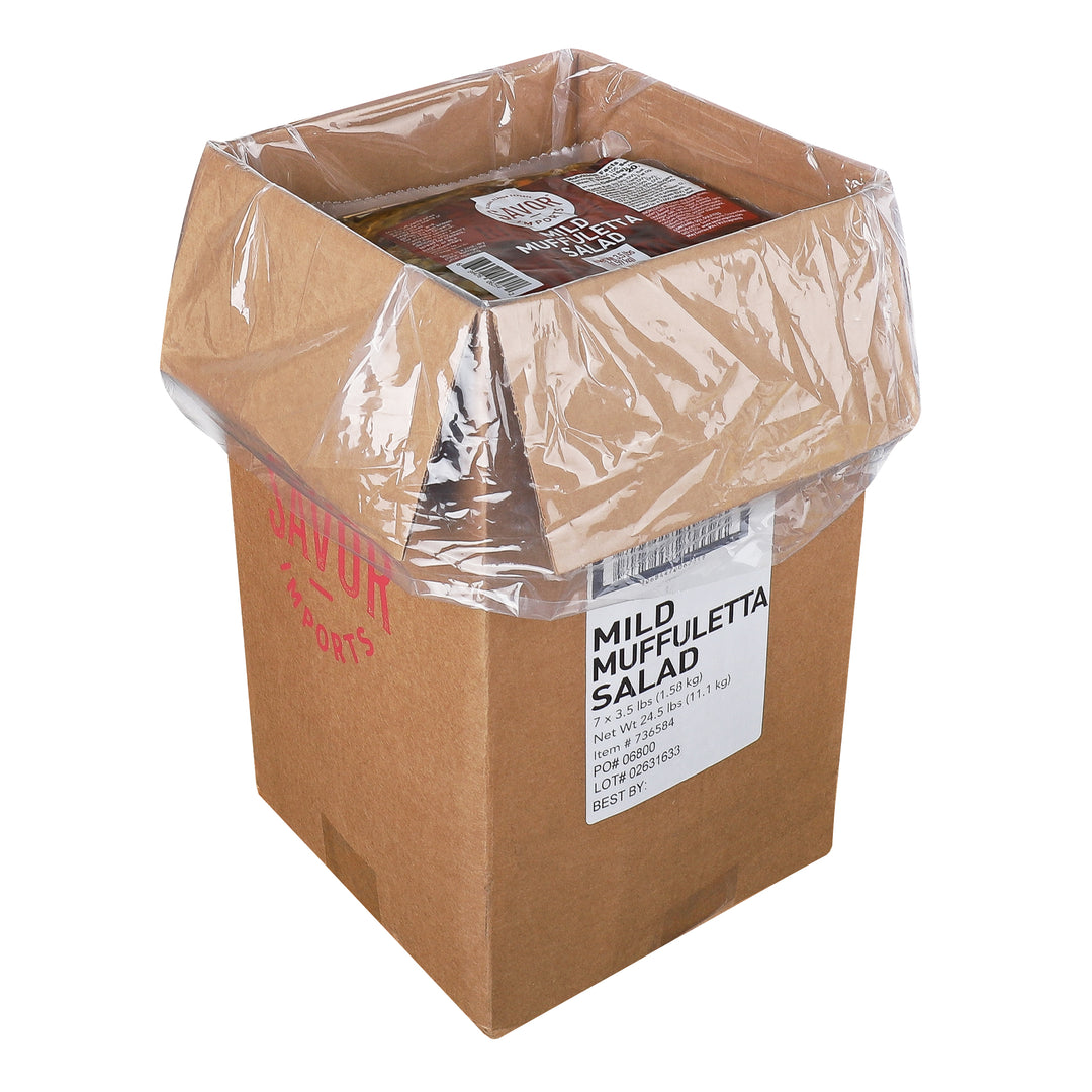Savor Imports Mild Muffuletta Salad In Pouches-3.5 lbs.-7/Case