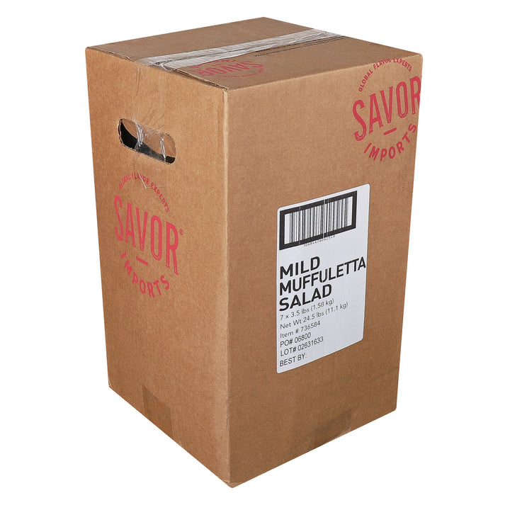 Savor Imports Mild Muffuletta Salad In Pouches-3.5 lbs.-7/Case