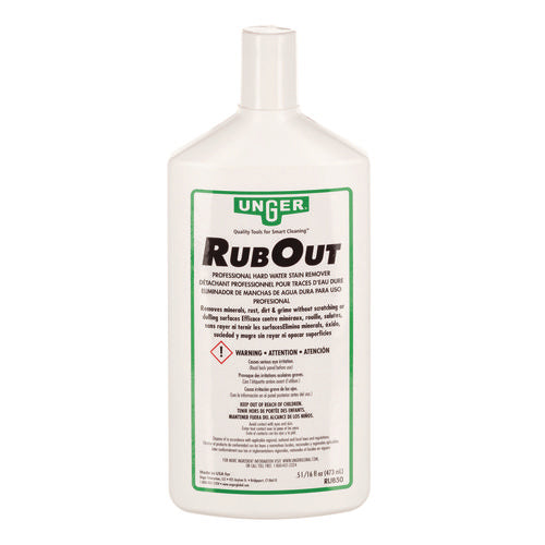 Unger Rubout Glass Cleaner 16 Oz Bottle