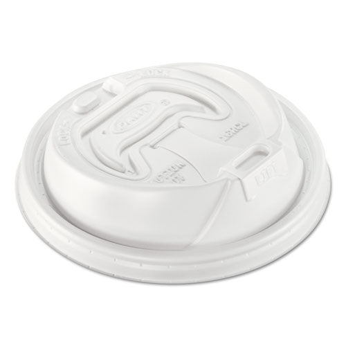 Dart Optima Reclosable Lid Fits 12 Oz To 24 Oz Foam Cups White 100/pack