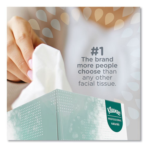 Naturals Facial Tissue, 2-ply, White, 90  Sheets/box