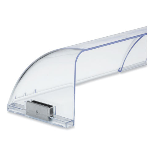 Premium Unbreakable Air Deflector, 3.87 X 9 X 2.75, Clear