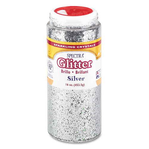 Spectra Glitter, 0.04 Hexagon Crystals, Assorted, 4 Oz Shaker-top Jar, 6/pack