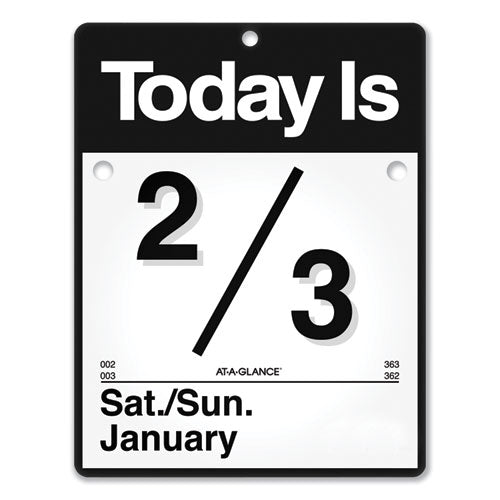 Today Is Wall Calendar, 9.5 X 12, White Sheets, 12-month (jan To Dec): 2023