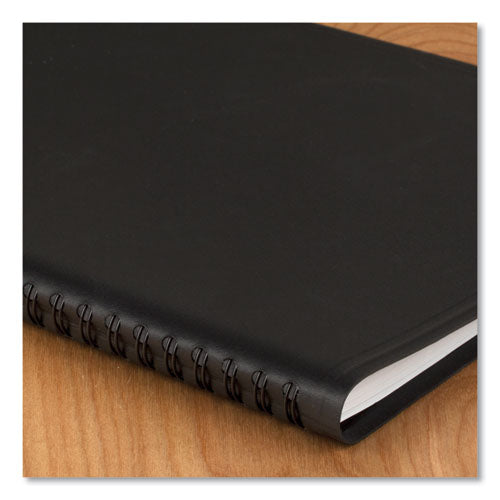 Quicknotes Weekly Vertical-column Format Appointment Book, 11 X 8.25, Black Cover, 12-month (jan To Dec): 2023