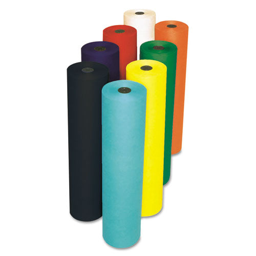 Rainbow Duo-finish Colored Kraft Paper, 35 Lb Wrapping Weight, 36" X 1,000 Ft, Lite Green