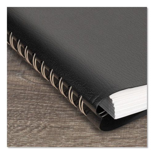 Dayminder Four-person Group Daily Appointment Book, 11 X 8, Black Cover, 12-month (jan To Dec): 2023