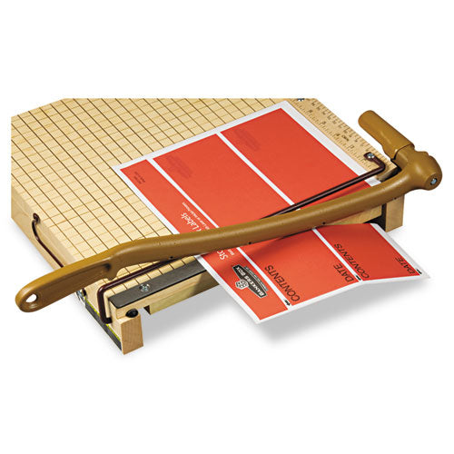 Classiccut Ingento Solid Maple Paper Trimmer, 15 Sheets, 15" Cut Length, 15 X 15