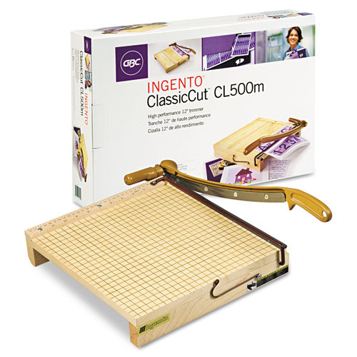 Classiccut Ingento Solid Maple Paper Trimmer, 15 Sheets, 15" Cut Length, 15 X 15