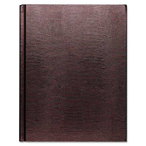 Executive Notebook, 1-subject, Medium/college Rule, Black Cover, (150) 9.25 X 7.25 Sheets