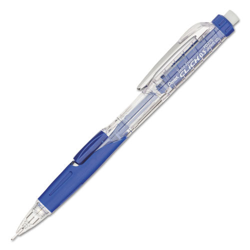 Twist-erase Click Mechanical Pencil, 0.7 Mm, Hb (#2.5), Black Lead, Pink Barrel, 2/pack