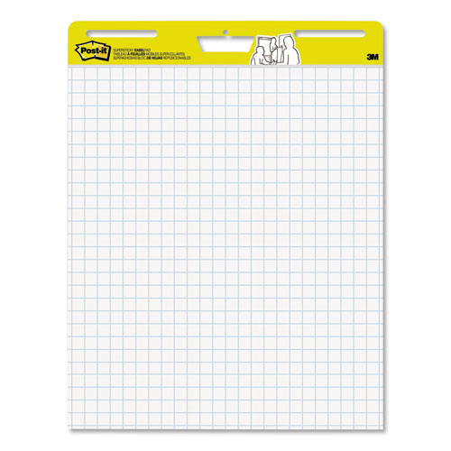 Vertical-orientation Self-stick Easel Pads, Presentation Format (1.5" Rule), 25 X 30, White, 30 Sheets, 2/pack