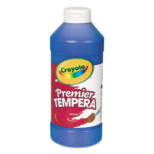 Premier Tempera Paint, Blue, 16 Oz Bottle