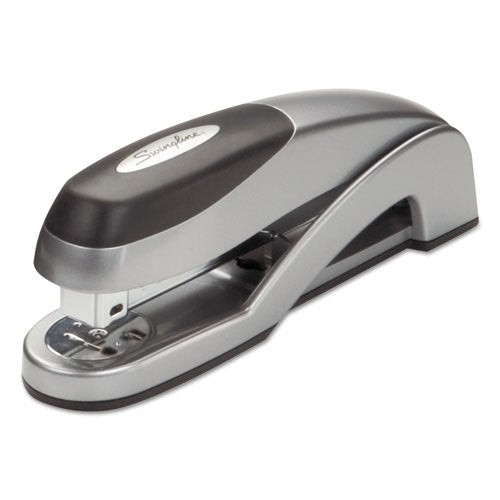 Optima Full Strip Desk Stapler, 25-sheet Capacity, Graphite Black