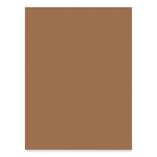 Sunworks Construction Paper, 50 Lb Text Weight, 9 X 12, Light Brown, 50/pack