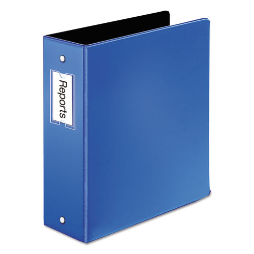 Premier Easy Open Locking Round Ring Binder, 3 Rings, 3" Capacity, 11 X 8.5, Medium Blue