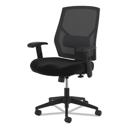 Vl581 High-back Task Chair, Supports Up To 250 Lb, 18" To 22" Seat Height, Black