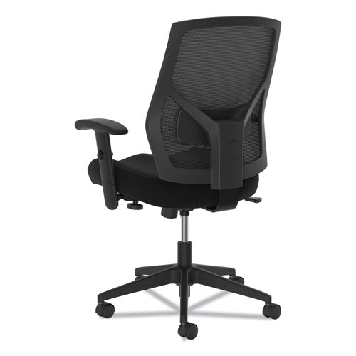 Vl581 High-back Task Chair, Supports Up To 250 Lb, 18" To 22" Seat Height, Black