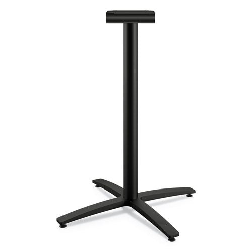 Between Standing-height X-base For 42" Table Tops, 32.68w X 41.12h, Silver