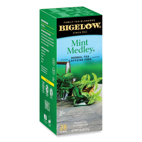 Bigelow Mint Medley Herbal Tea 28/box