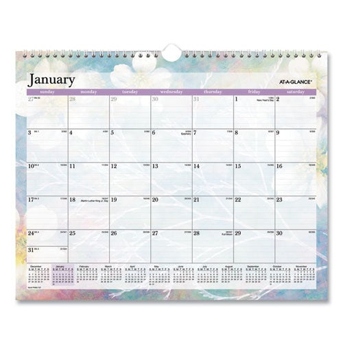 Dreams Monthly Wall Calendar, Dreams Seasonal Artwork, 15 X 12, Multicolor Sheets, 13-month (jan To Jan): 2023 To 2024