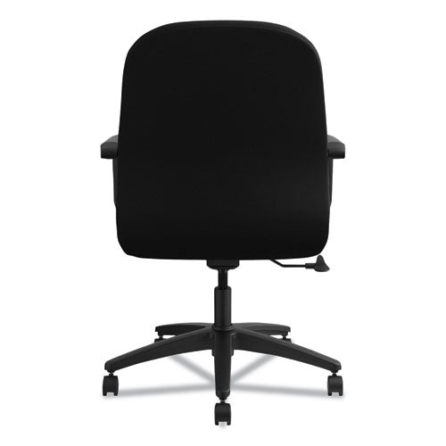 Pillow-soft 2090 Series Managerial Mid-back Swivel/tilt Chair, Supports Up To 300 Lb, 17" To 21" Seat Height, Black