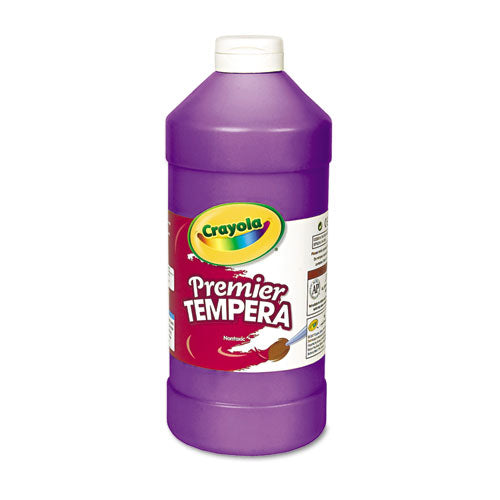 Premier Tempera Paint, White, 16 Oz Bottle