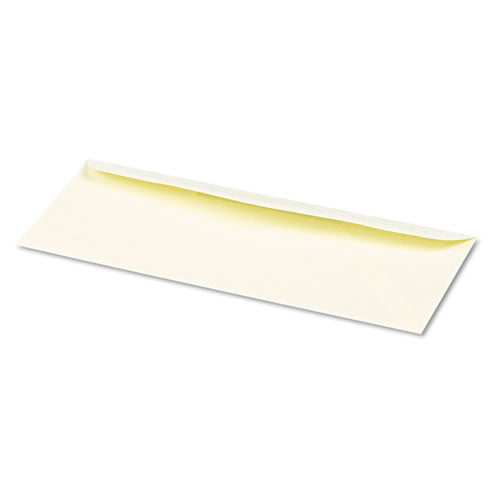 25% Cotton #10 Business Envelope, Commercial Flap, Gummed Closure, 4.13 X 9.5, Ivory, 250/box