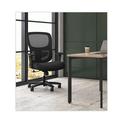 1-fourty-one Big/tall Mesh Task Chair, Supports Up To 400 Lb, 19.2" To 22.85" Seat Height, Black
