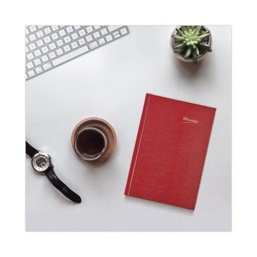Daily/monthly Planner, 8.25 X 5.75, Red Cover, 12-month (jan To Dec): 2023