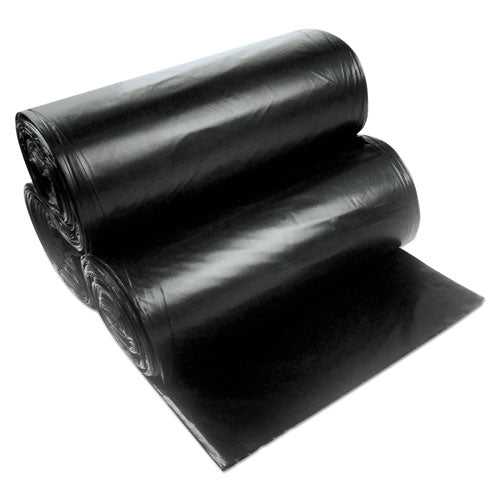 Linear Low Density Can Liners With Accufit Sizing, 23 Gal, 1.3 Mil, 28" X 45", Black, 20 Bags/roll, 10 Rolls/carton