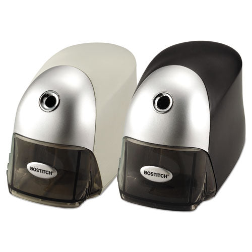 Quietsharp Executive Electric Pencil Sharpener, Ac-powered, 4 X 7.5 X 5, Gray