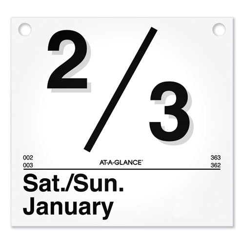 Today Is Daily Wall Calendar Refill, 8.5 X 8, White Sheets, 12-month (jan To Dec): 2023