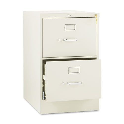 510 Series Vertical File, 2 Letter-size File Drawers, Light Gray, 15" X 25" X 29"