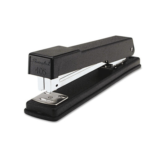 Light-duty Full Strip Desk Stapler, 20-sheet Capacity, Black