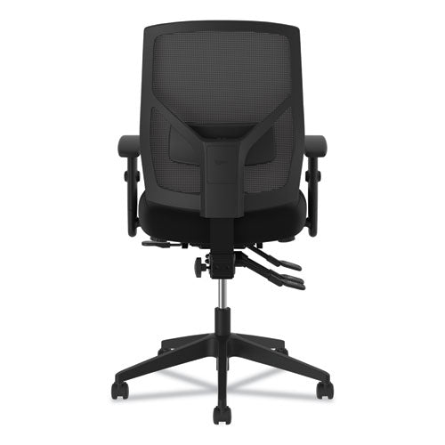 Vl582 High-back Task Chair, Supports Up To 250 Lb, 19" To 22" Seat Height, Black