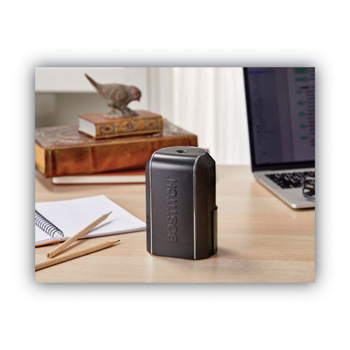 Vertical Electric Pencil Sharpener, Ac-powered, 4.5 X 3.75 X 5.5, Black