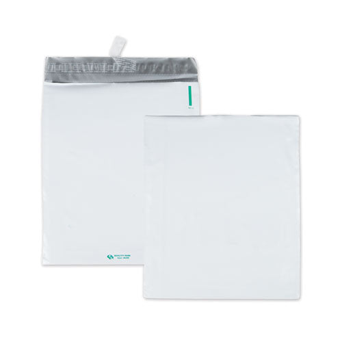 Redi-strip Poly Expansion Mailer, #5 1/4, Square Flap, Redi-strip Adhesive Closure, 13 X 16, White, 100/carton