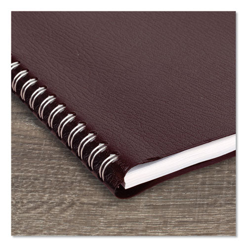 Dayminder Weekly Appointment Book, Vertical-column Format, 11 X 8, Burgundy Cover, 12-month (jan To Dec): 2023