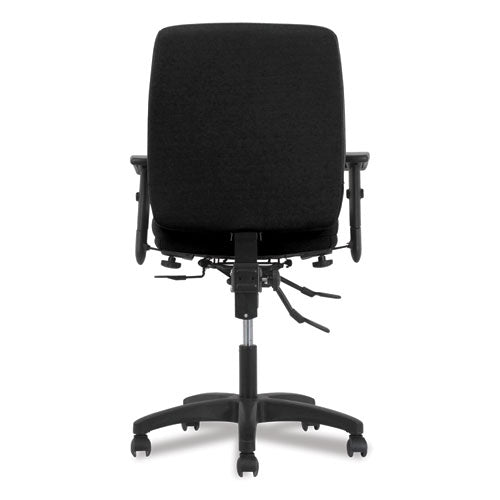 Network Mid-back Task Chair, Supports Up To 250 Lb, 18.3" To 22.8" Seat Height, Black